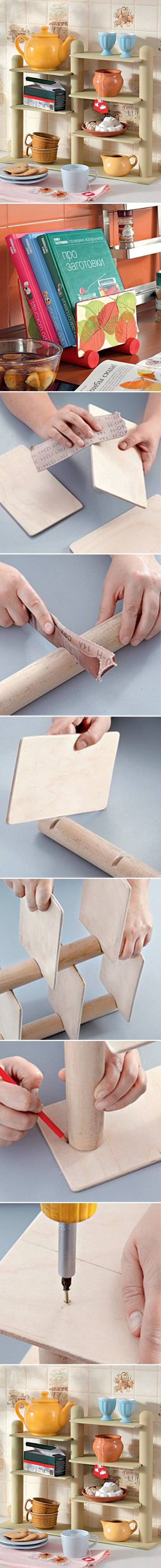 How to make Accessories Stand step by step DIY instructions