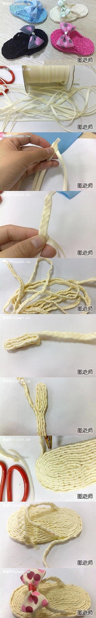 How to make coze sliper step by step DIY instructions