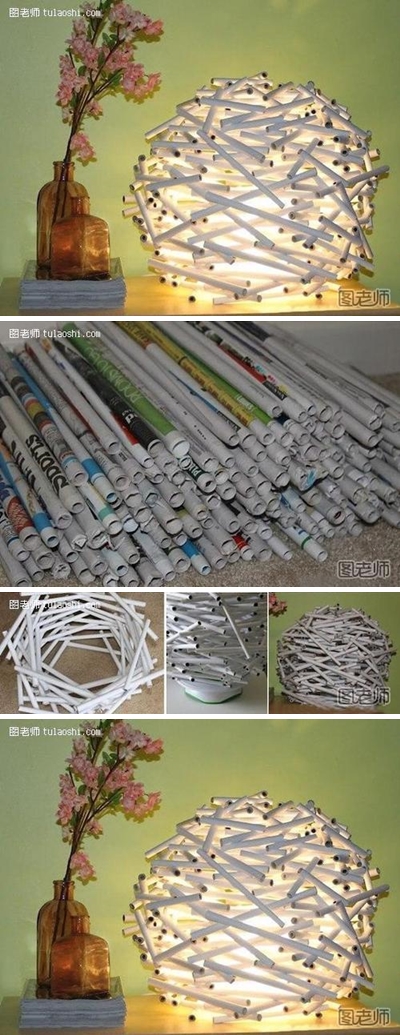 How to make unique desktop lamp step by step DIY instructions