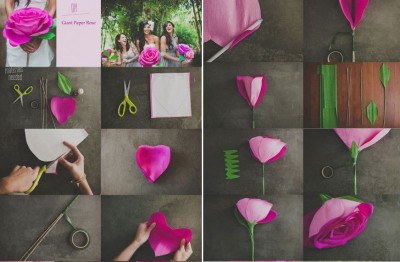 How to make your own handmade wedding flower step by step DIY instructions