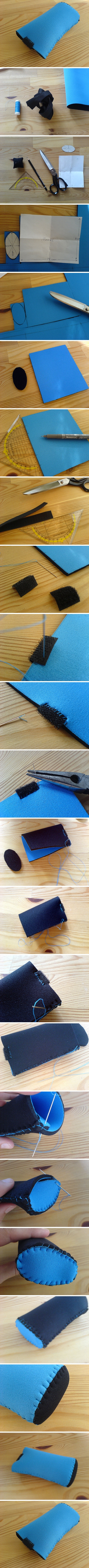 How to make your own unique iphone bag case step by step DIY tutorial instructions