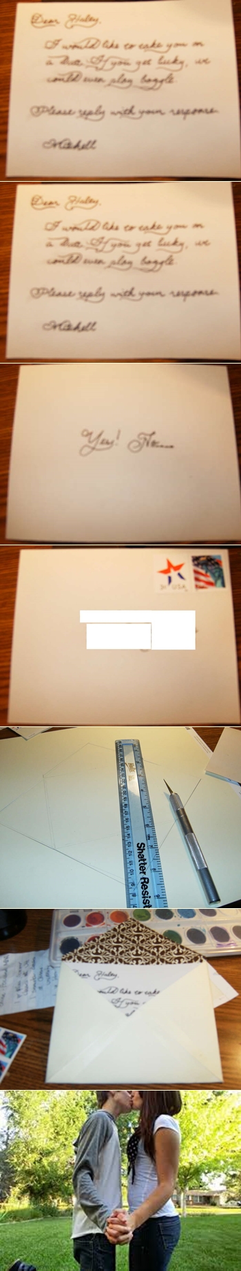 How to secure a date the old fashion way step by step DIY instructions