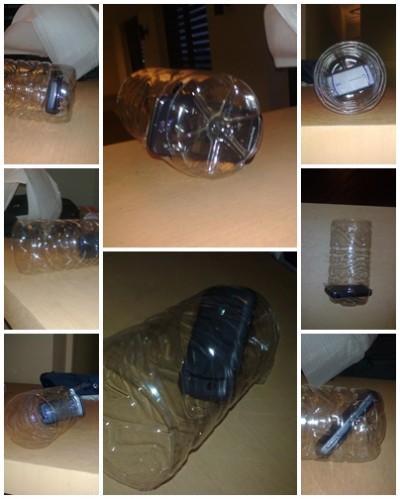 How to use recycled water bottle to make your own simple cell phone amplifier step by step DIY tutorial instructions