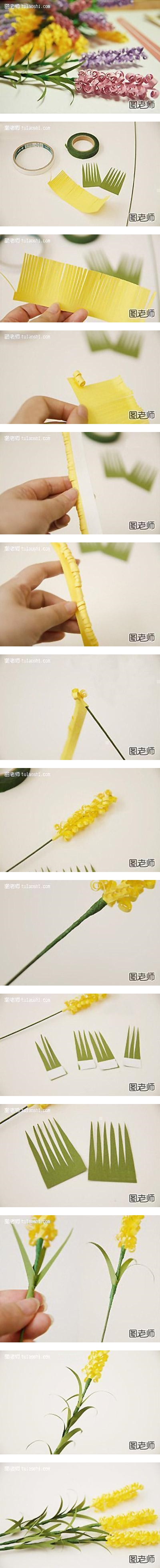 how to make Elegant colorful hyacinth bouquet step by step DIY instructions