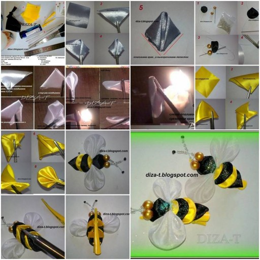 How To Make Clip Bee step by step DIY tutorial instructions thumb