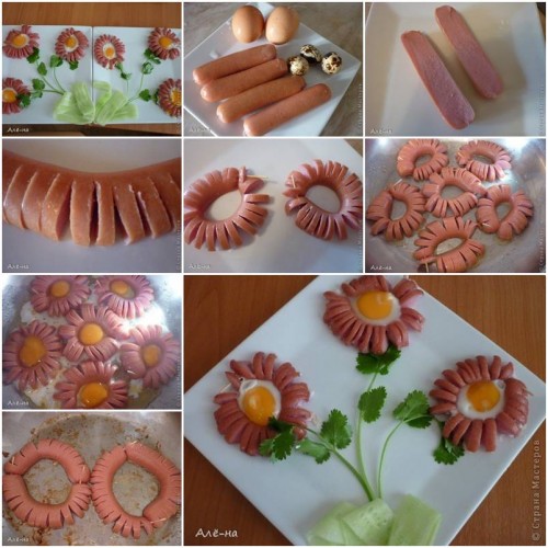 How to Make Hot Dog Daisy step by step DIY tutorial instructions thumb