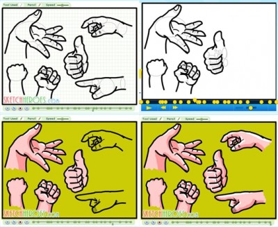 How to draw graffiti hands step by step DIY instructions