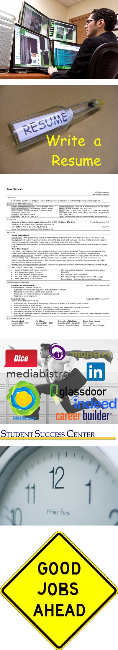 How to get a job step by step DIY instructions