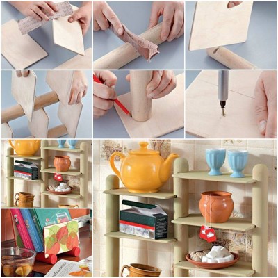 How to make Accessories Stand step by step DIY tutorial instructions thumb