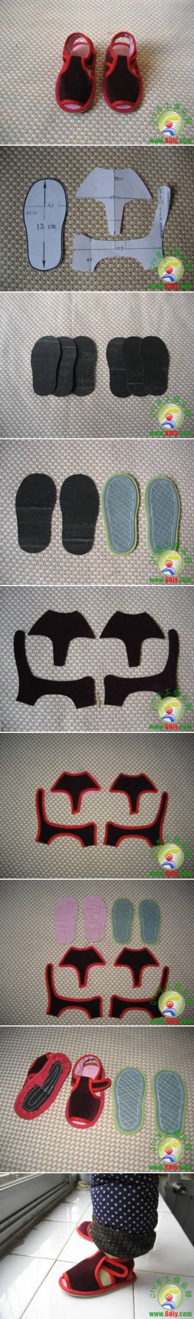How to make  Sew Baby Sanda step by step DIY tutorial instructions