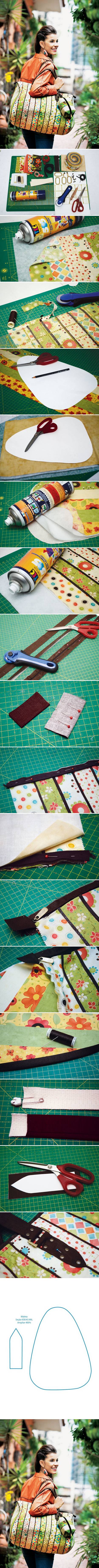 How to make Sew Travel Bag step by step DIY tutorial instructions