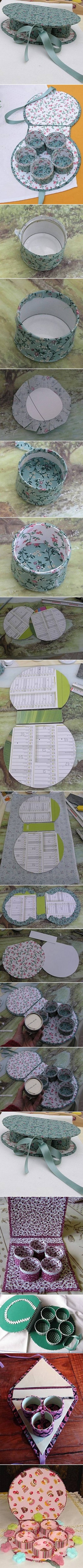 How to make Small Items Organizer step by step DIY tutorial instructions