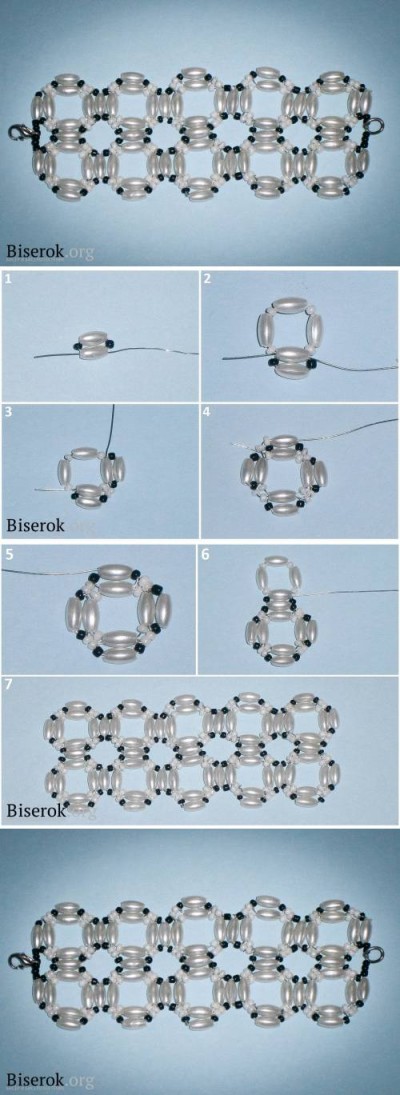 How to make cool Frills Bracelet step by step DIY instructions