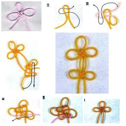How to make lovely Chinese knots step by step DIY tutorial instructions thumb