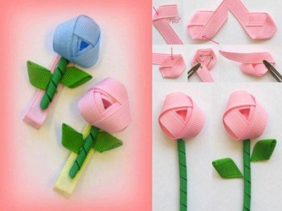 How to make your own pretty flowers step by step DIY tutorial instructions