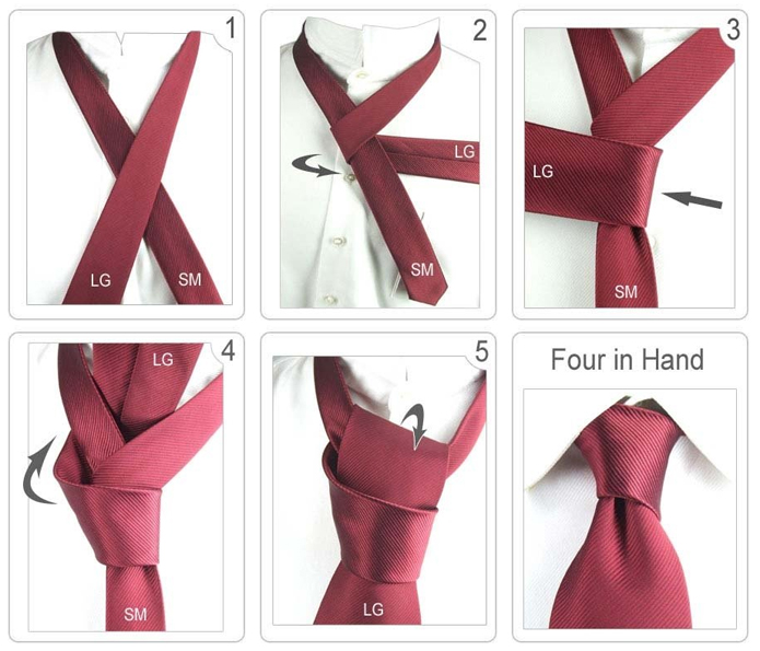 Step By Step Pictures Of How To Tie A Tie 104