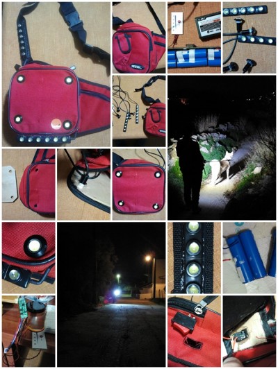 how to make Light for walking dog at night step by step DIY tutorial instructions thumb