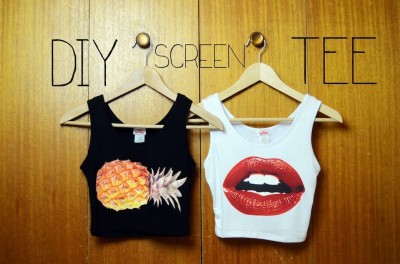 How to make your unique graphic Tee step by step DIY tutorial instructions