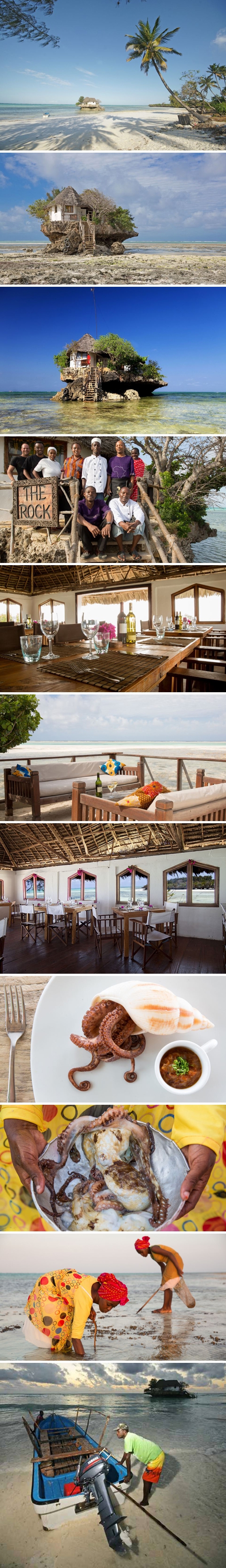 Beautiful The rock restaurant zanzibar
