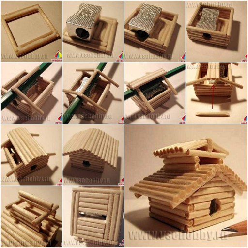 How To Make Chinese House Sharpener step by step DIY tutorial instructions thumb