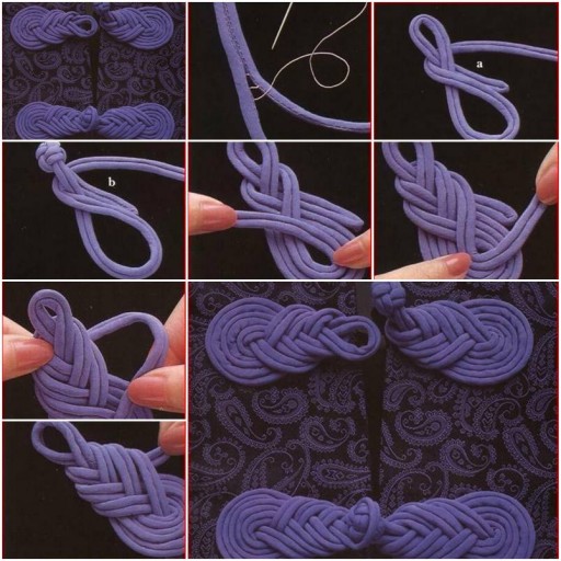 How To Make Chinese Knot toggle step by step DIY tutorial instructions thumb