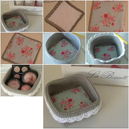 How to Knit Storage Boxes step by step DIY tutorial instructions thumb