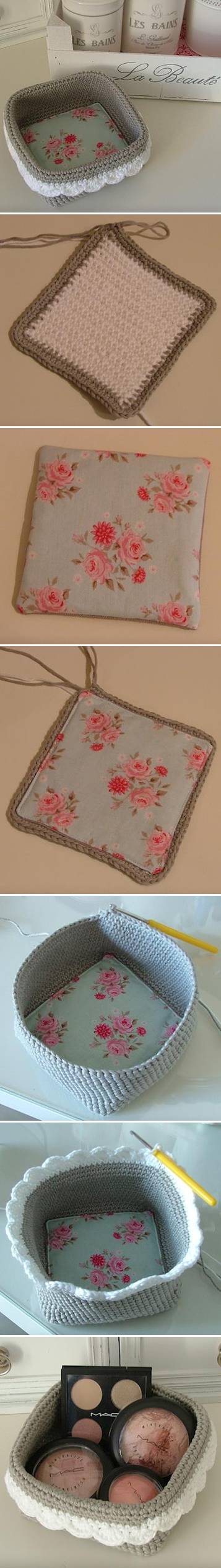 How to Knit Storage Boxes step by step DIY tutorial instructions