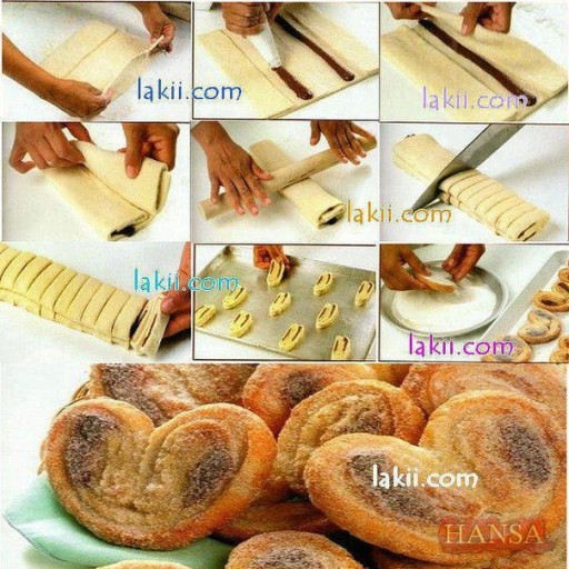 How to cook cute heart shape quick breads learned from culinary schools step by step DIY tutorial instructions