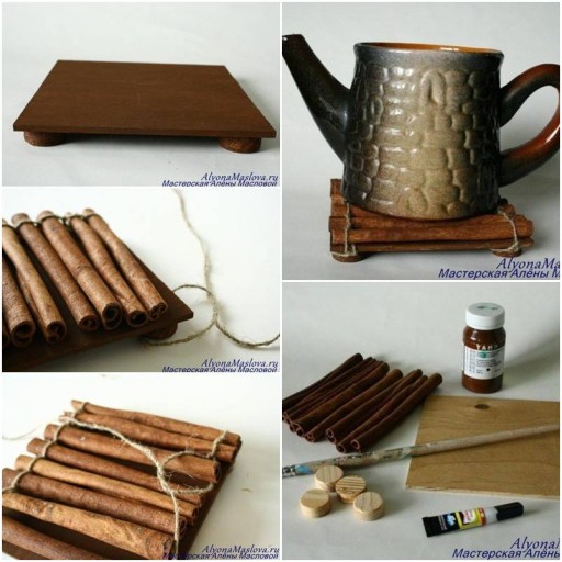 How to make Cinnamon Sticks Fragrant Stand step by step DIY tutorial instructions thumb