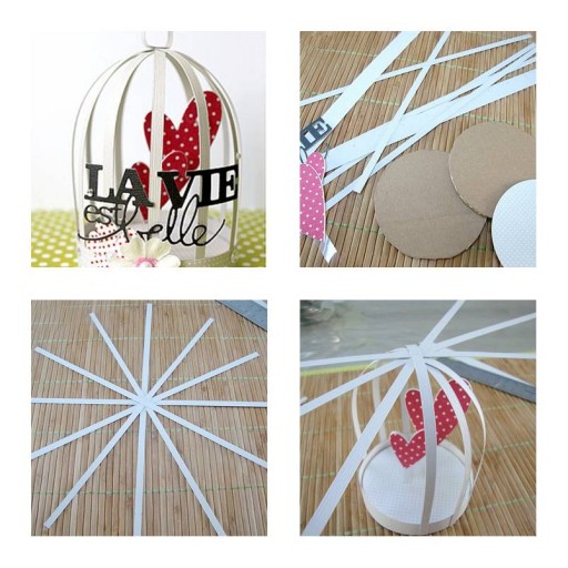 How to make Mini Decorative Cage step by step DIY tutorial instructions thumb