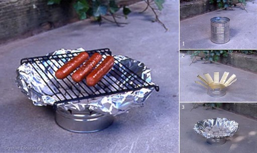 How to make barbaque grill for BBQ food step by step DIY tutorial instructions