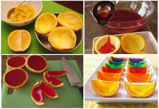 How to make delicious deserts with orange skins step by step DIY tutorial instructions