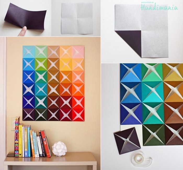 How-to-make-origami-paper-craft-wall-decoration-step-by-step-DIY 