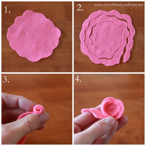 How to make super cute little flowers step by step DIY tutorial instructions