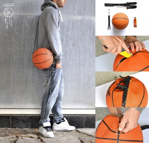 How to make your cool basketball custom bags step by step DIY tutorial instructions