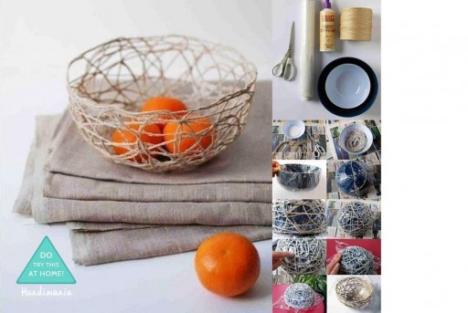 How to make your cool fruit basket step by step DIY tutorial instructions