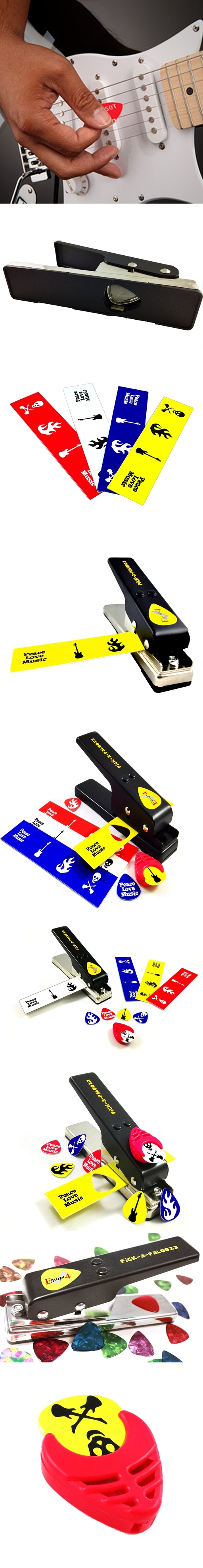 How to make your own cool guitar picks with Custom Pick Punch Guitar Pick Maker