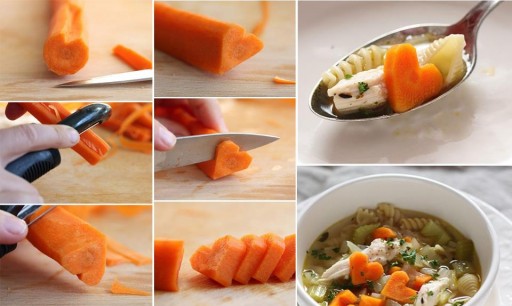 How to prepare heart shaped food step by step DIY tutorial instructions