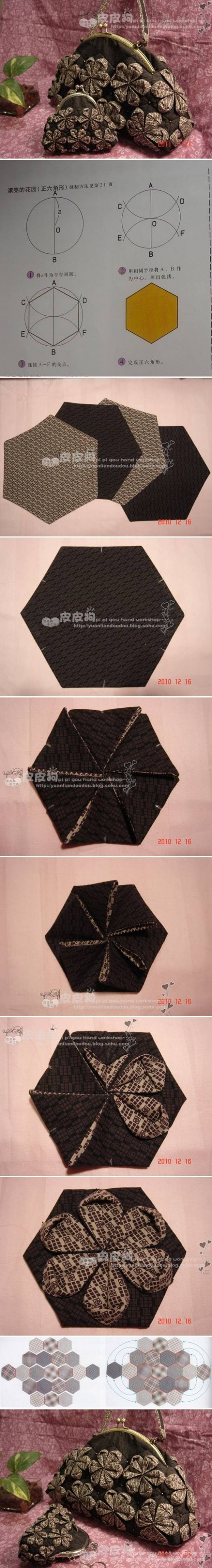 How to sew your own unique designer handbags step by step DIY tutorial instructions