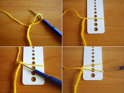 How To Crochet A Scarf Using A Ruler 2