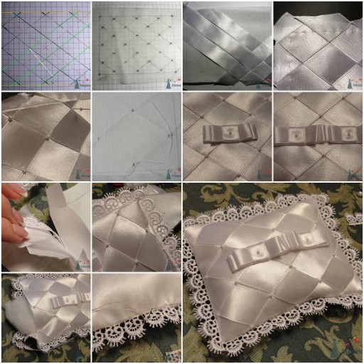 How to make Cushion Rings step by step DIY tutorial instructions thumb
