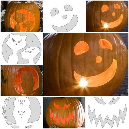 How to make Pumpkin Carving Patterns DIY tutorial instructions thumb