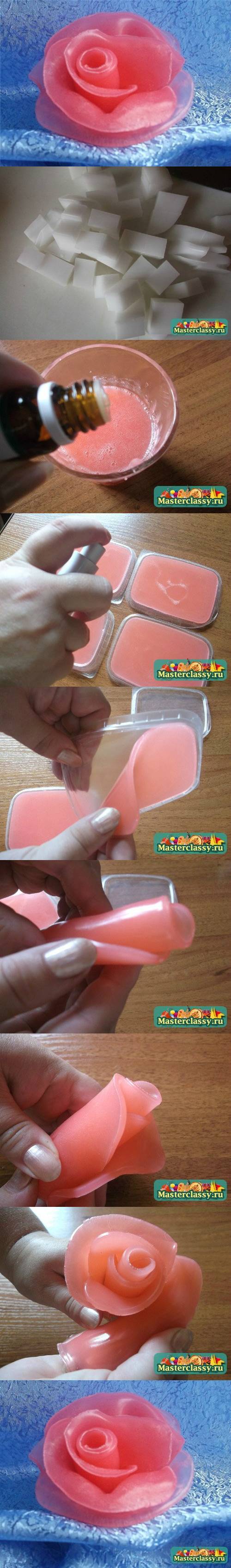 How to make Soap Flowers Internet Tutorial instructions