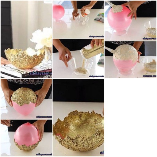 How to make Vase of Glue step by step DIY tutorial instructions thumb