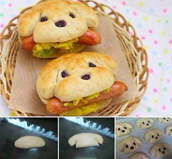 How to make cute hot dogs step by step DIY tutorial instructions
