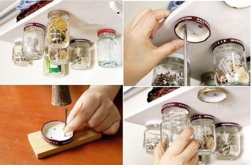 How to make glass jar storage step by step DIY tutorial instructions