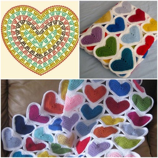 How to make handmade Heart custom Baby Blankets DIY tutorial instructions thumb