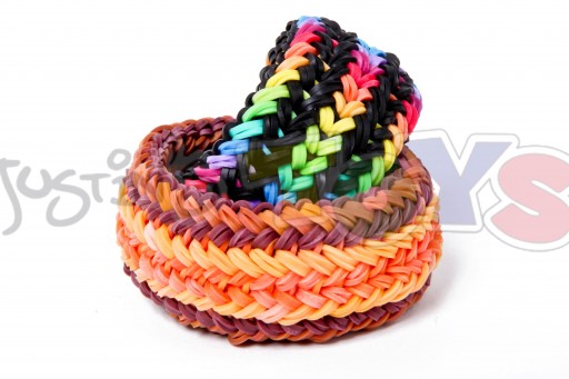 how to make Snake Belly Bracelet – The Hardest and Most Difficult Rainbow Loom Design So far DIY tutorial step by step instructions