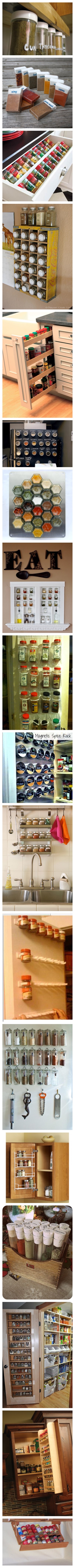 25 smart ways to organize and store herbs and spices