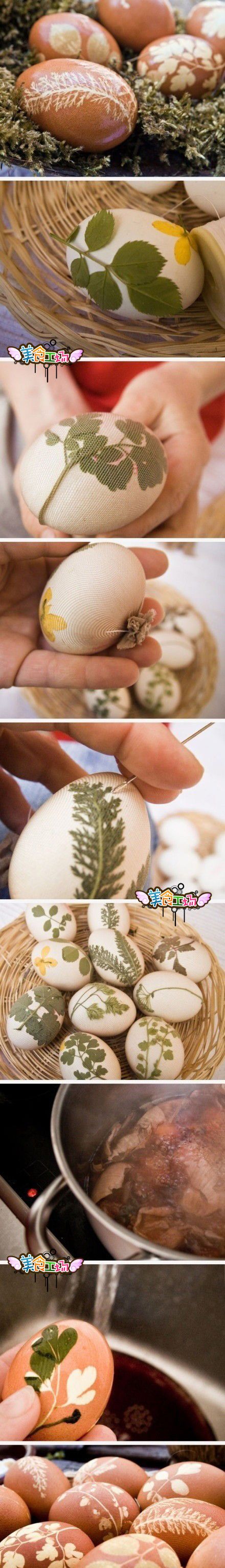 How to make Beautiful Egg Dye step by step DIY tutorial instructions